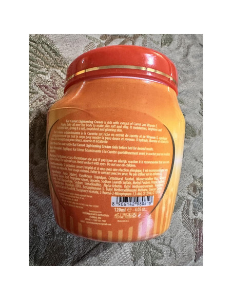 Crema Aclaradora de Zanahoria Kai - 2 Unidades 100ml