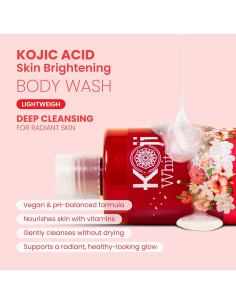 Gel de Ducha Iluminador Koji White 320 ml - Ácido Kójico Vegano 2