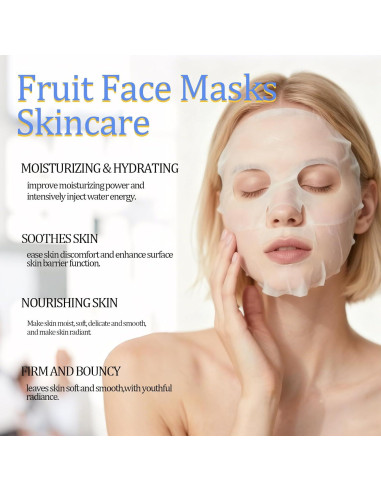 Set de 5 Mascarillas Faciales Hidratantes PureCanyny para Niñas