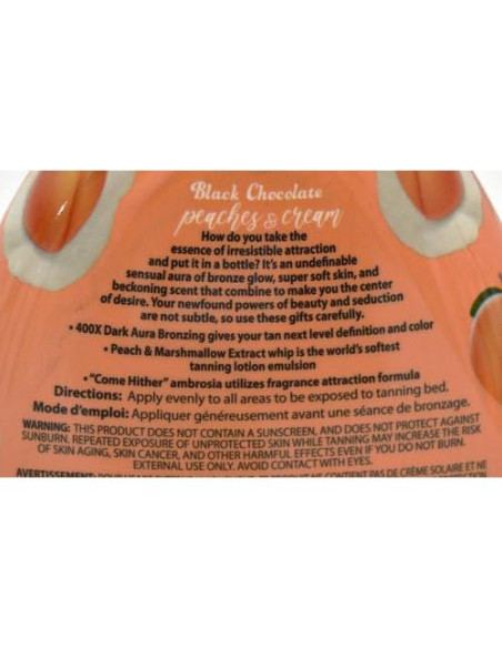 Loción Bronceadora Azúcar Morena 400X Durazno 382.7 g