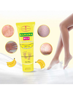 Crema para Pies AICHUN BEAUTY Plátano 80g Hidratante 2