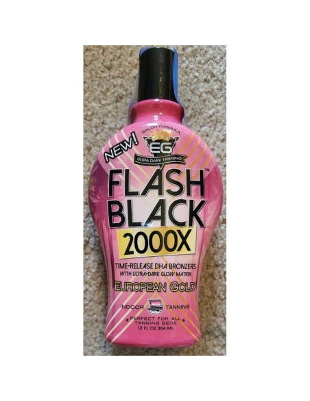 Lotion Bronceadora Interior European Gold Flash Black 2000X 355ml Lotion Bronceadora Interior European Gold Flash Black 2000X 355ml