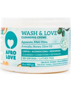 Afro Love Co-Wash Crema Limpiadora 2x226.8g - Hidratante Rizado 2