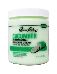 Crema de Masaje Profesional Queen Helene Pepino 425 g (Paquete de 2) 2