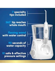 Hilo Dental Waterpik Aquarius WP-660 Blanco 10 Configuraciones 2