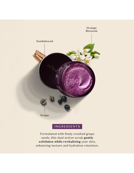 Exfoliante Corporal Nativa SPA O Boticário Uva Merlot 200 g