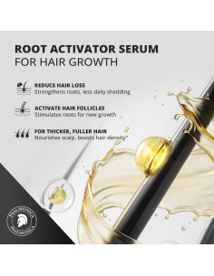 Suero Crecimiento Cabello Psalmonica 29.57 ml Aceites Naturales 2