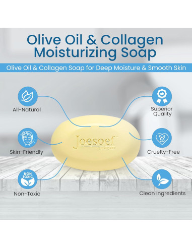 Jabón Hidratante Joesoef Skin Care Aceite de Oliva 100g
