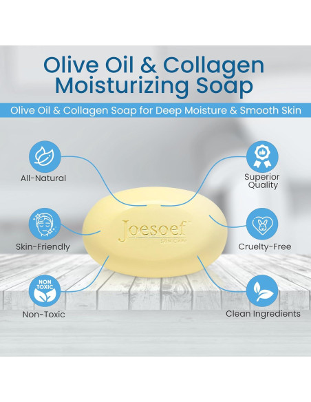Jabón Hidratante Joesoef Skin Care Aceite de Oliva 100g