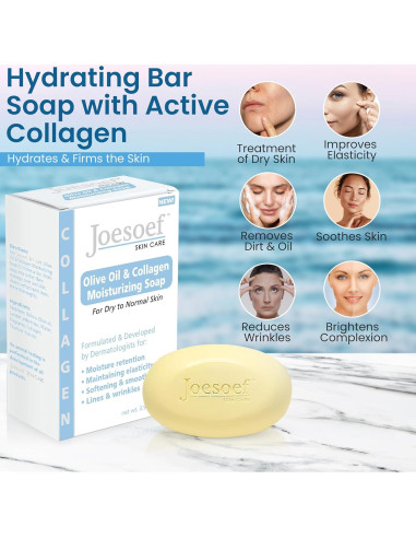 Jabón Hidratante Joesoef Skin Care Aceite de Oliva 100g