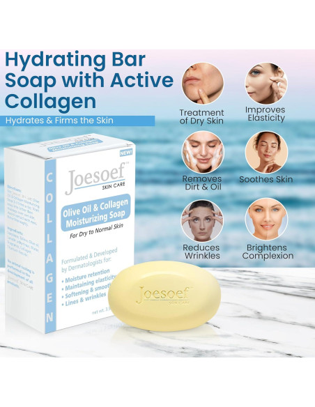 Jabón Hidratante Joesoef Skin Care Aceite de Oliva 100g