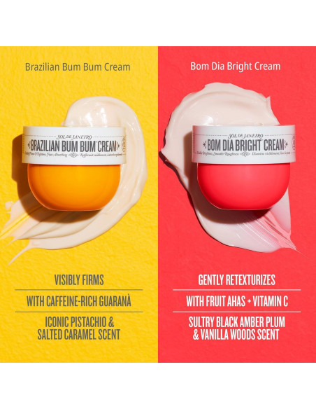 Conjunto de Crema Corporal Mini Sol de Janeiro 2 Piezas 25 mL