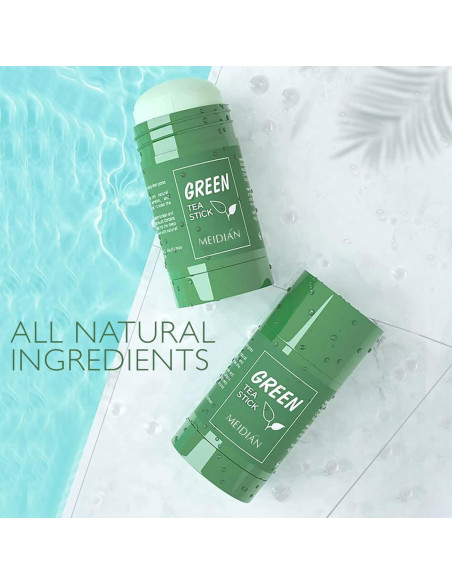 Barra de Arcilla Verde ShineMore 2 Unidades - Limpieza Profunda Barra de Arcilla Verde ShineMore 2 Unidades - Limpieza Profunda