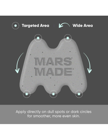 Barra Facial de Niacinamida MARSMADE con Sésamo Negro 95g