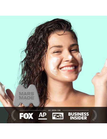 Barra Facial de Niacinamida MARSMADE con Sésamo Negro 95g