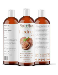 Aceite de Avellana 473 ml Prensado en Frío 100% Puro Natural 2