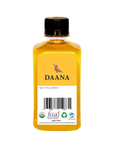 Aceite de Girasol Daana 340ml Orgánico Prensado en Frío