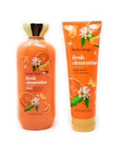 Gel de Ducha 2 en 1 y Crema Corporal Bodycology 2 Pzas