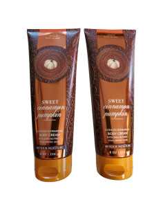 Crema Corporal Hidratante Bath & Body Works 2x226g Calabaza Canela