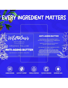 Mantequilla Anti-Envejecimiento Wild Oasis 56.7g - Hidratante Facial 2