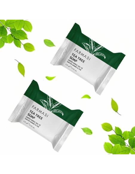 Jabón de Árbol de Té FARMASi Dr. C. Tuna 125 g - Limpieza Suave Jabón de Árbol de Té FARMASi Dr. C. Tuna 125 g - Limpieza Suave