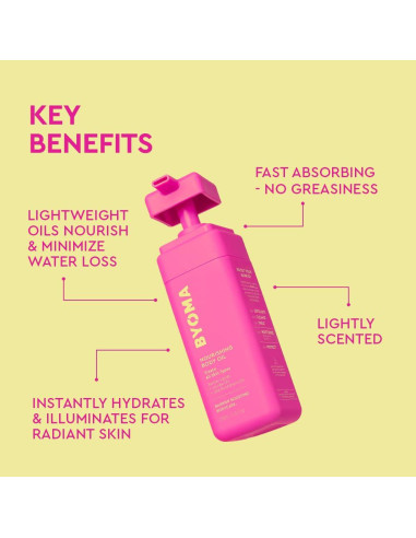 Aceite Corporal Nutritivo BYOMA 200 ml - Jojoba y Espino Cerval