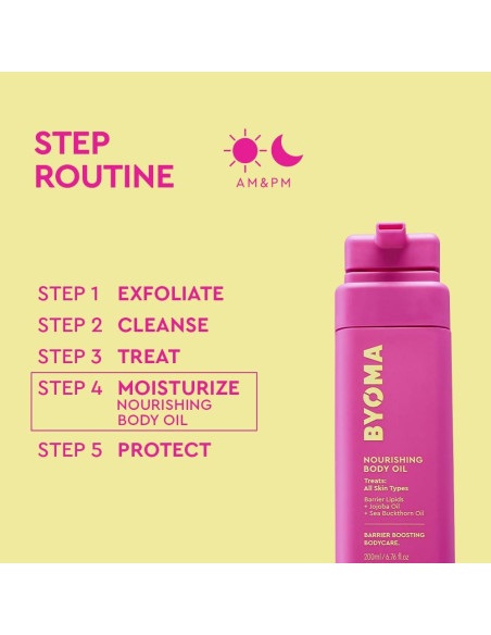 Aceite Corporal Nutritivo BYOMA 200 ml - Jojoba y Espino Cerval Aceite Corporal Nutritivo BYOMA 200 ml - Jojoba y Espino Cerval