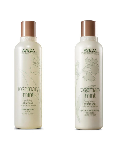Conjunto de Regalo Aveda Champú y Acondicionador Romero Menta 2 Pzs