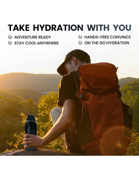 Botella Infusora Aquafault 1000ml Acero Inoxidable A Prueba de Fugas Botella Infusora Aquafault 1000ml Acero Inoxidable A Prueba de Fugas