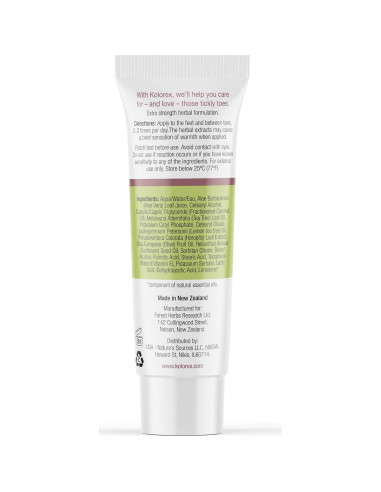 Crema para Pies y Dedos Kolorex 25g - Remedio Natural Pie de Atleta