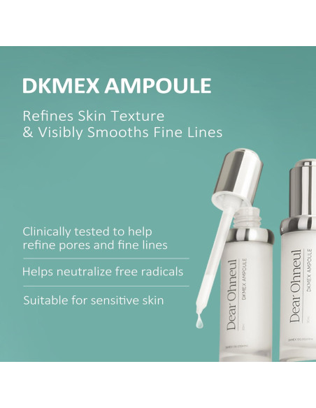 Ampoule DKMEX 30ml | Mejora Arrugas y Aclarado Piel Ampoule DKMEX 30ml | Mejora Arrugas y Aclarado Piel