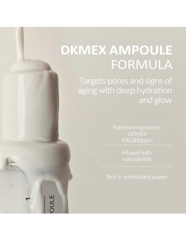 Ampoule DKMEX 30ml | Mejora Arrugas y Aclarado Piel