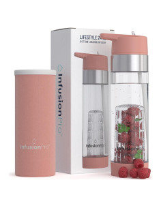 Botella de Agua Infusora de Frutas Infusion Pro 24 oz