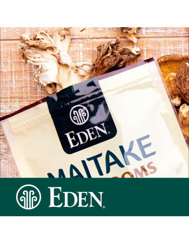 Champiñones Maitake Orgánicos Eden Secos en Rodajas 25g