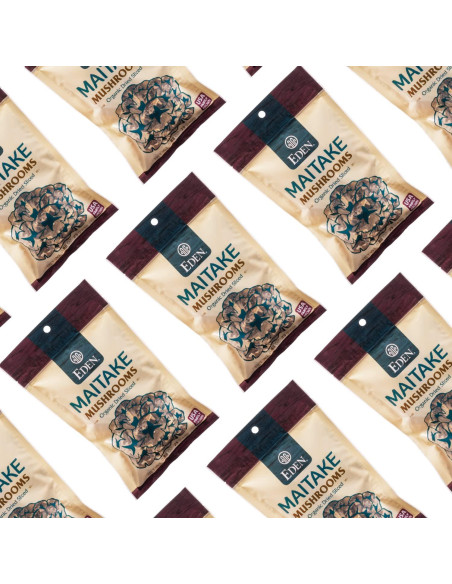 Champiñones Maitake Orgánicos Eden Secos en Rodajas 25g