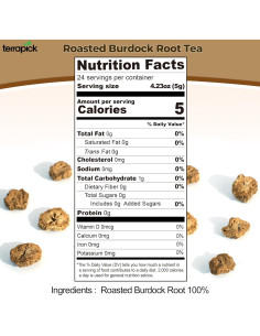 Té de Raíz de Bardana Coreana Tostada GeumHeuk 120g - Sin Cafeína 2