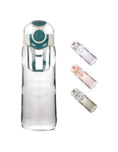 Botella de Agua Deportiva Kerilyn 0.82L Verde con Infusor