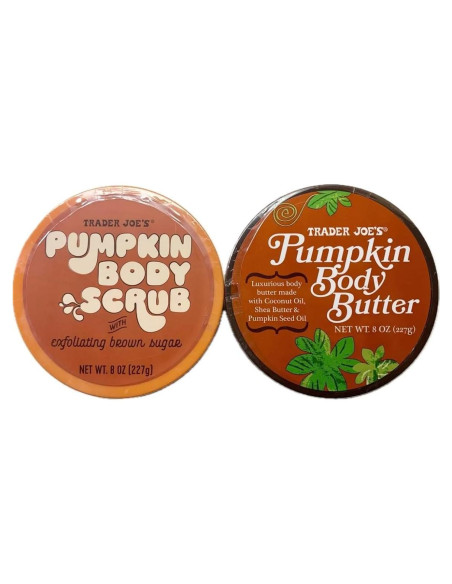 Duo Exfoliante y Manteca Corporal de Calabaza TJ