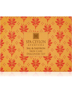 Set de Cuidado Facial Spa Ceylon con Sal y Azafrán 250g 2