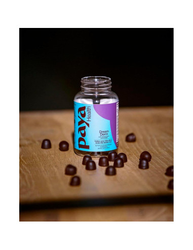 Gomitas Dream Derm Paya Health con GABA y Bálsamo de Limón, 60 unidades