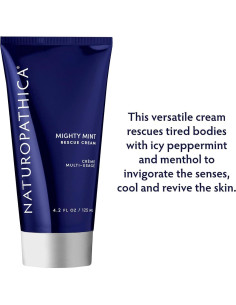 Crema Corporal Hidratante Naturopathica 124 ml con Menta y Mentol 2