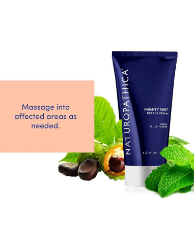 Crema Corporal Hidratante Naturopathica 124 ml con Menta y Mentol