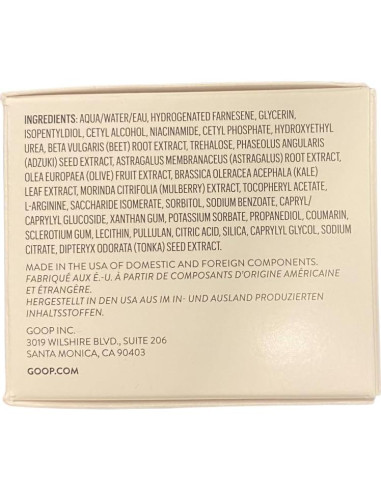 Crema Hidratante de Agua goop 50 ml | 72 Horas de Hidratación