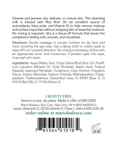 Leche Limpiadora Mario Badescu 473 ml - Desmaquillante Suave 2