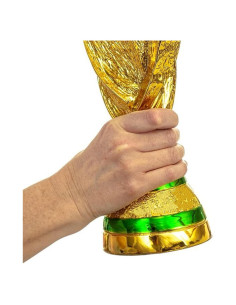 Troféo de Fútbol Hebtgue 27.2 cm Resina Chapado Oro