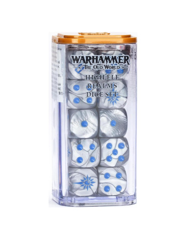 Juego de Dados Temático Games Workshop Reinos de Altos Elfos