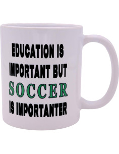 Taza Sarcástica Rogue River Tactical 11oz Divertida para Futbolista 2