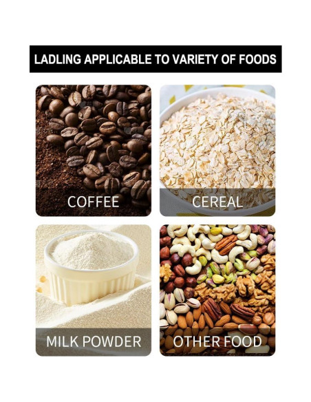 Cucharón de Café y Clips para Bolsas AKOAK - Acero Inoxidable