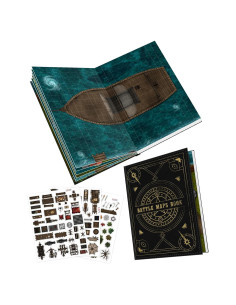 Libro de Mapas de Batalla CZYY - 32 Mats Reutilizables RPG