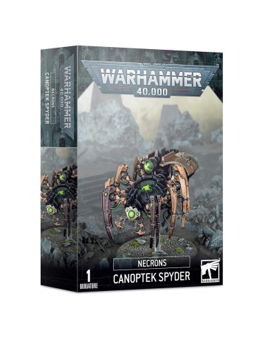 Warhammer 40,000 Necrones Canoptek Spyder - Kit de Modelismo